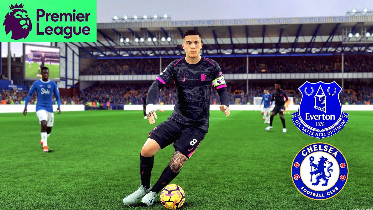 EA FC 25 - Everton vs. Chelsea - Palmer Jackson Neto Caicedo - Premier League 24/25 | PS5 | 4K HDR