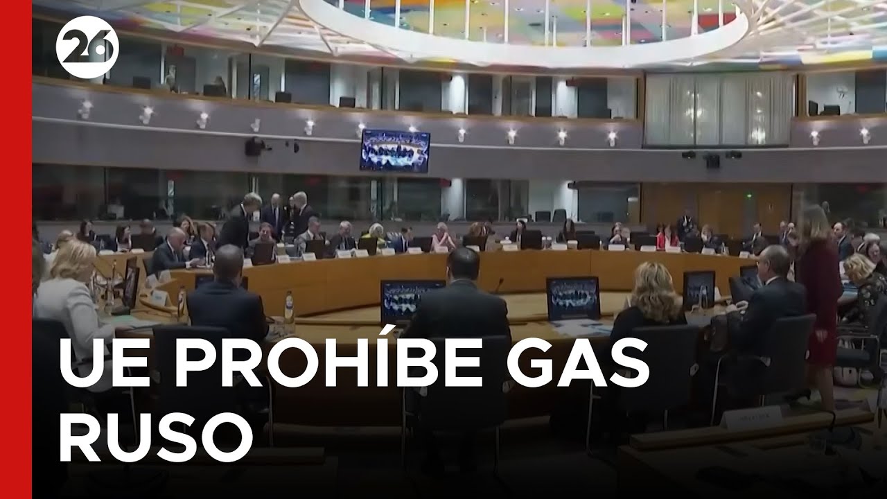 🇪🇺 UNIÓN EUROPEA VETA EL GAS RUSO | La UE prueba la prohibición de las importaciones de gas de Rusia