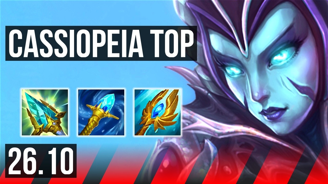 CASSIOPEIA vs DARIUS (TOP) | EUNE Challenger | 26.10