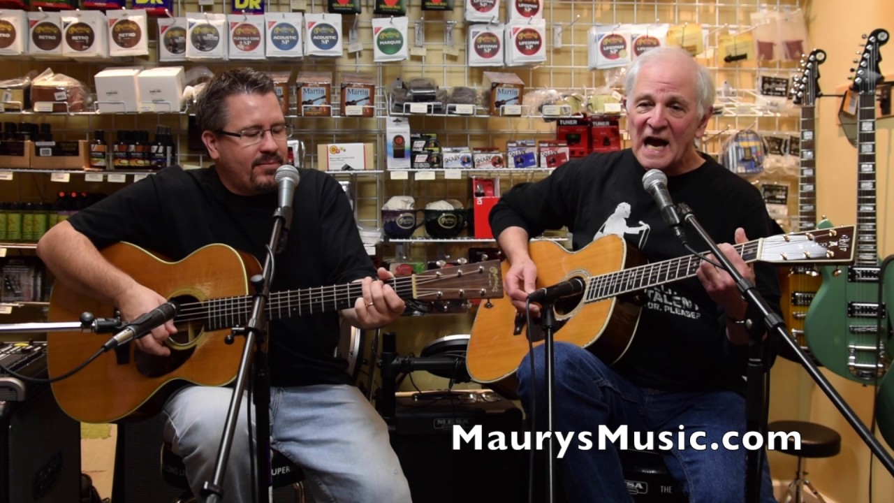 Marshall Fleisher - Guess Where I'll be This Morning (cover) at Maury's Music