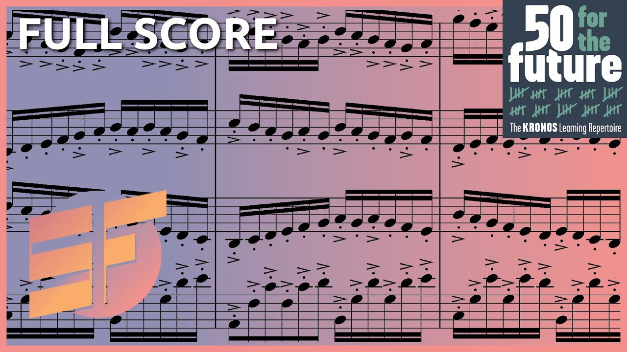 Bryce Dessner — Le Bois [w/ score]