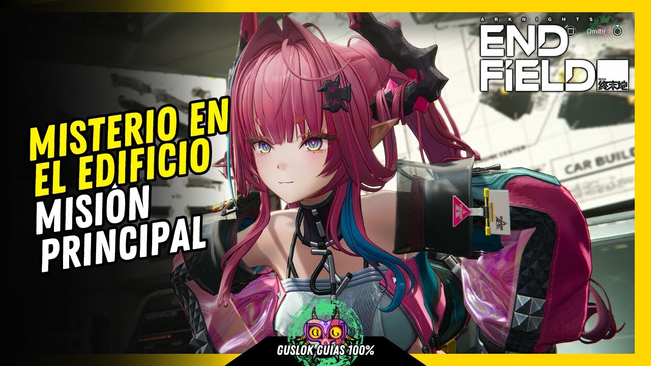 Misi&oacute;n Principal: Misterio en el edificio Arknights Endfield 💯 Gu&iacute;a 100% 🏆