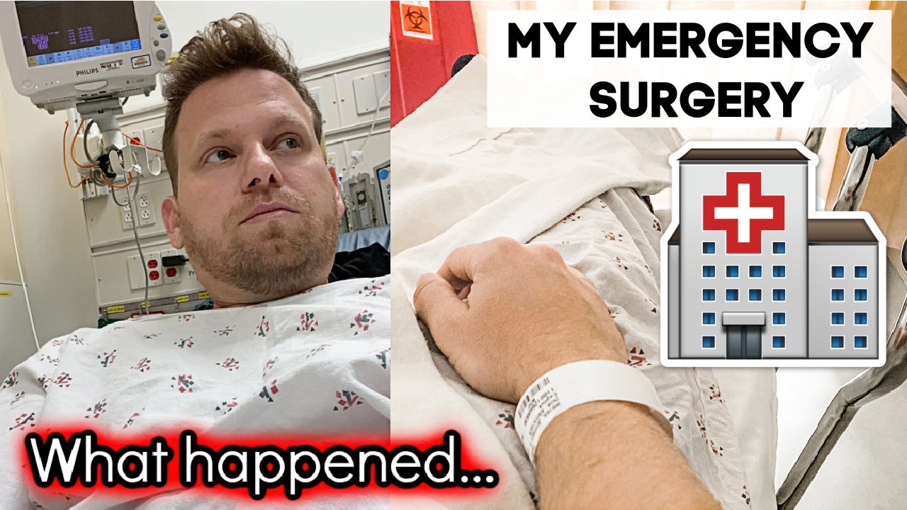 RUSHED TO THE HOSPITAL FOR EMERGENCY SURGERY | WHAT HAPPENED