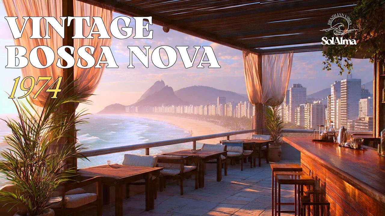 Vintage Bossa Nova Instrumental 🍹 Cocktail Bar & Aperitif Background Music | Ipanema 1964