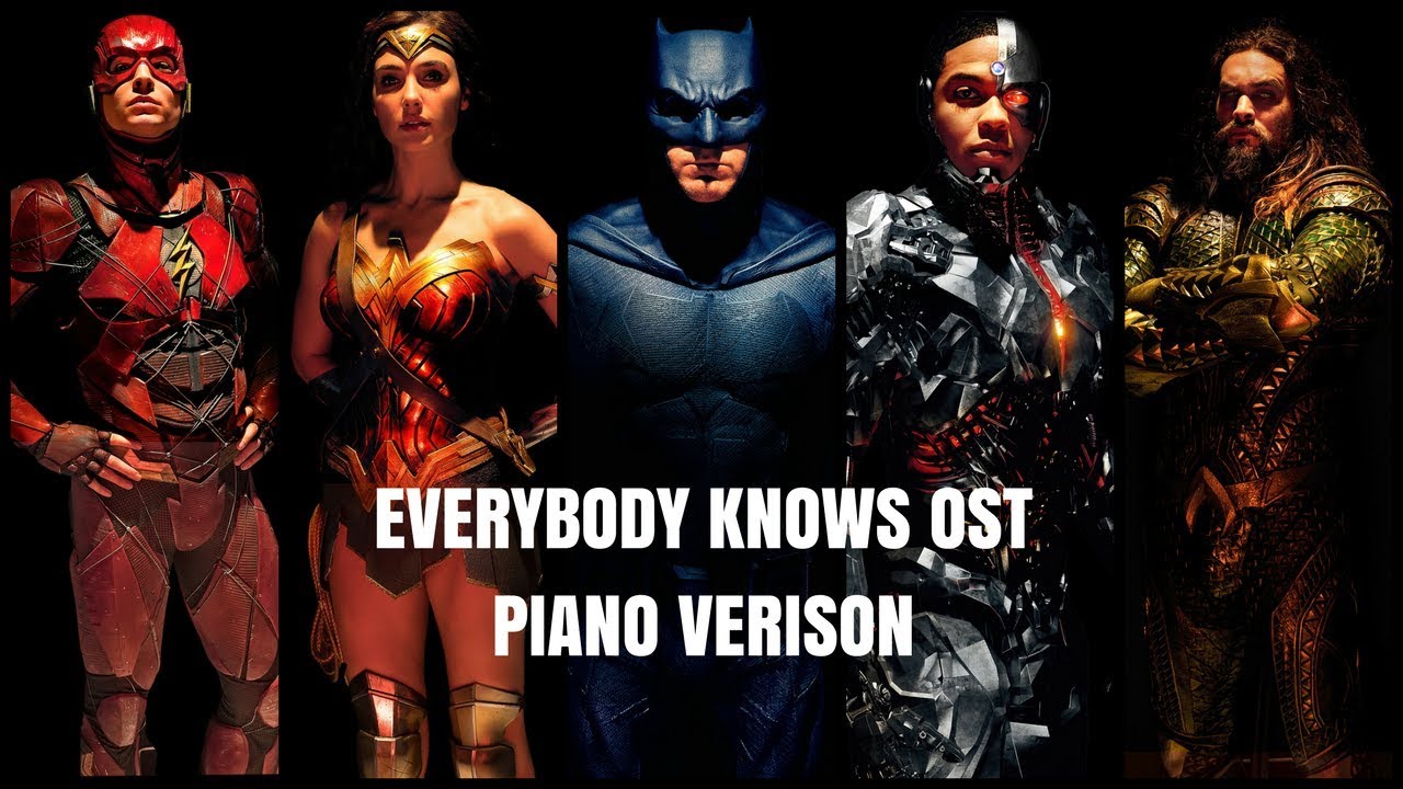 Sigrid - Everybody Knows (Piano Cover) Justice League OST