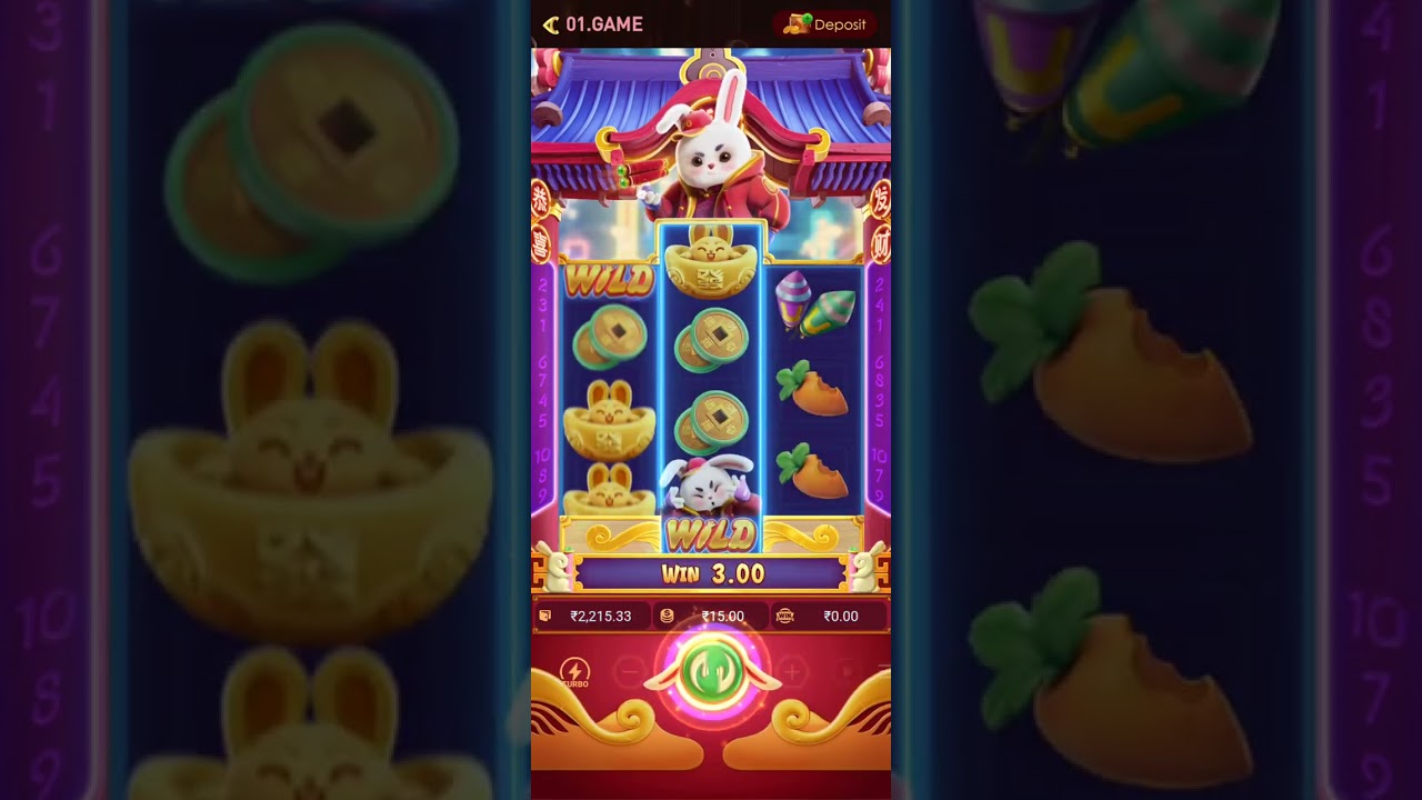 500 to 3000 in 20 minutes. 01 game fortune  rabbit 