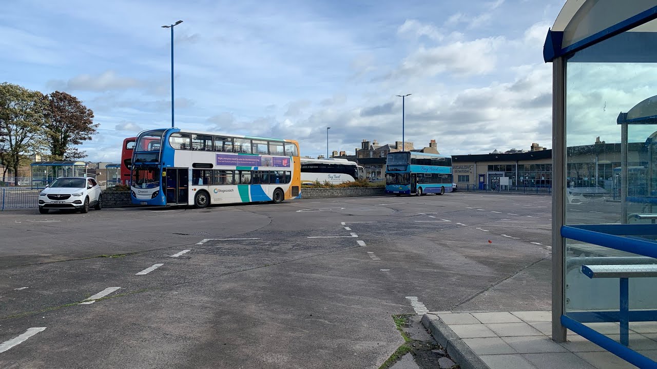 Buses in Fife, Kirkcaldy, Markinch and Ladybank.