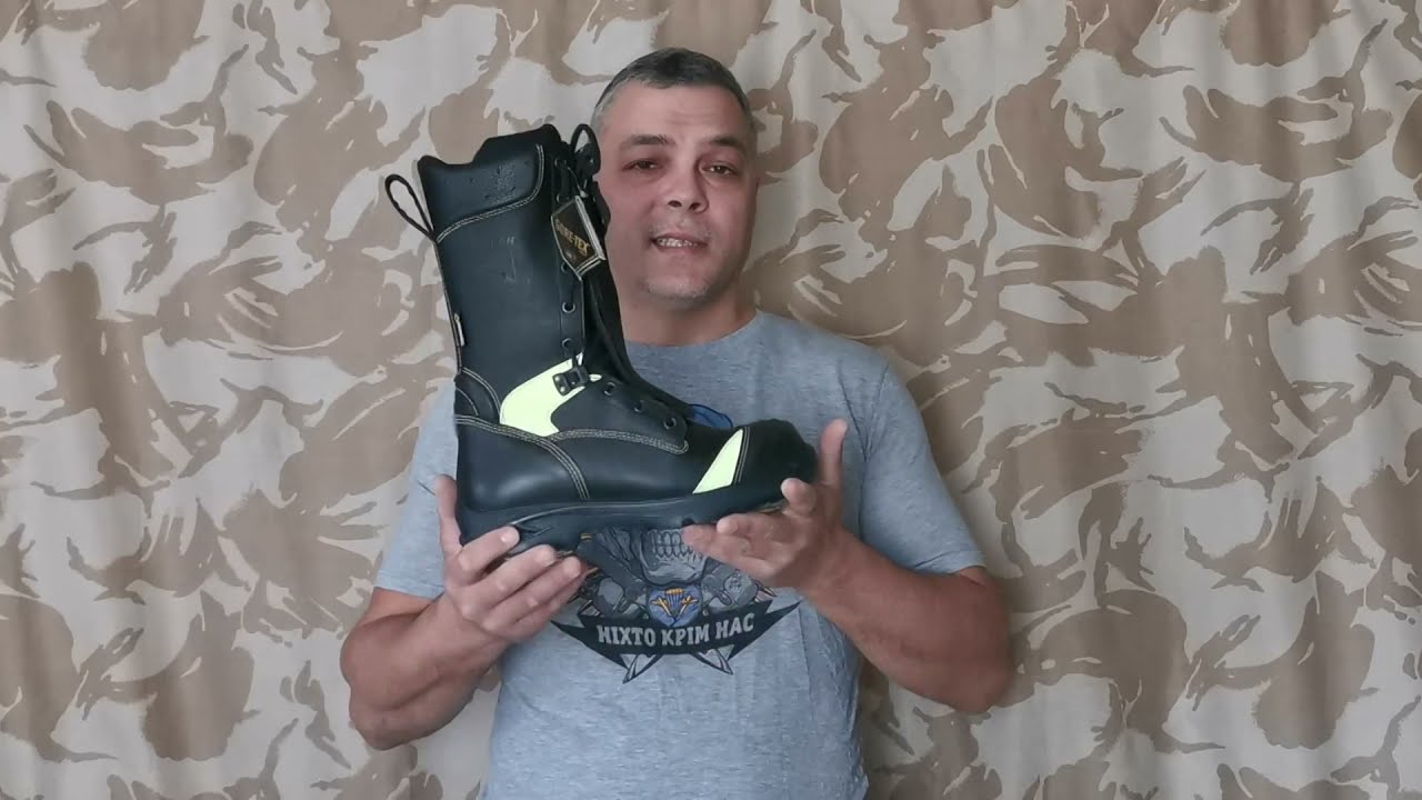Сапоги специальные защитные для пожарных и спасателей