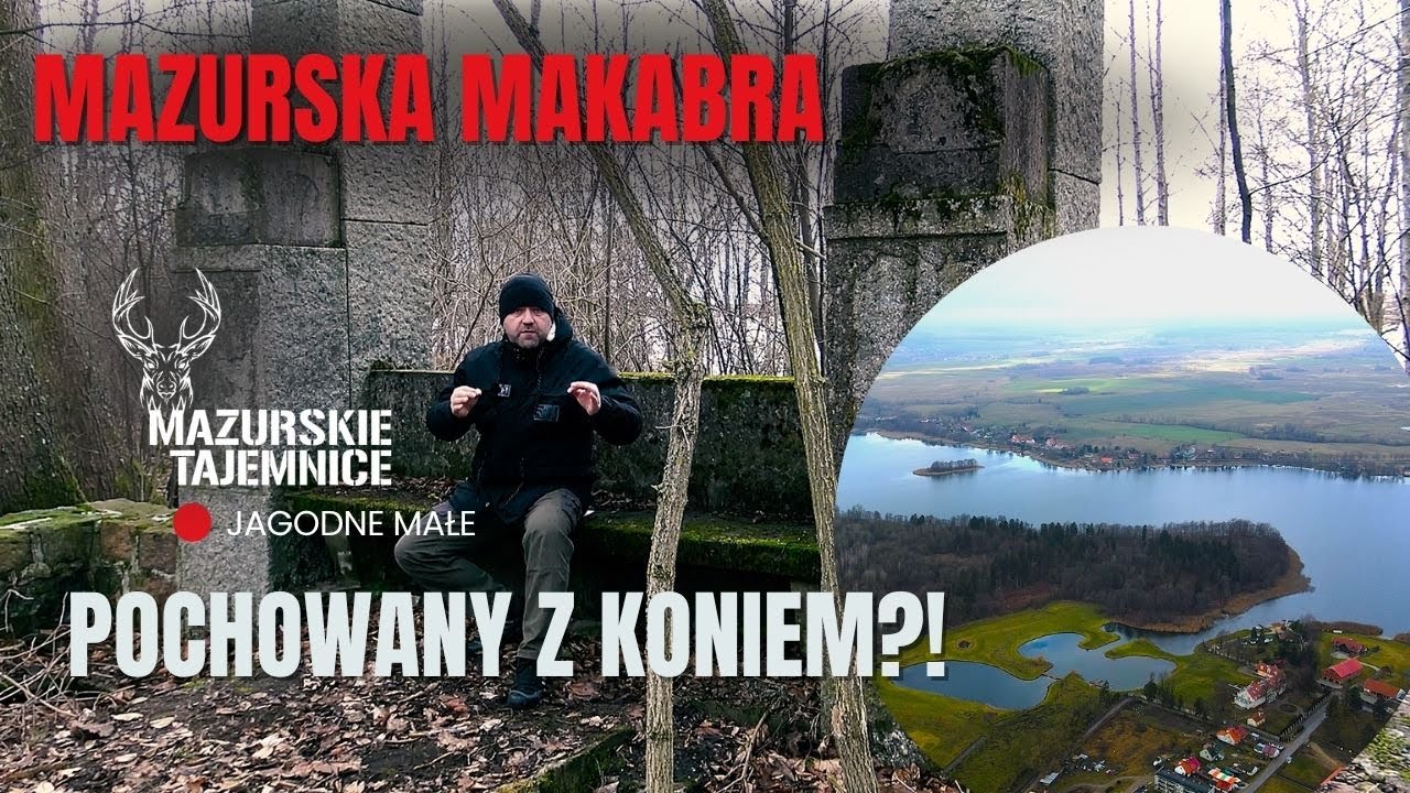 Mazurska makabra: Pochowany z koniem?! Sekret pruskiej mogiły. Jagodne Małe.