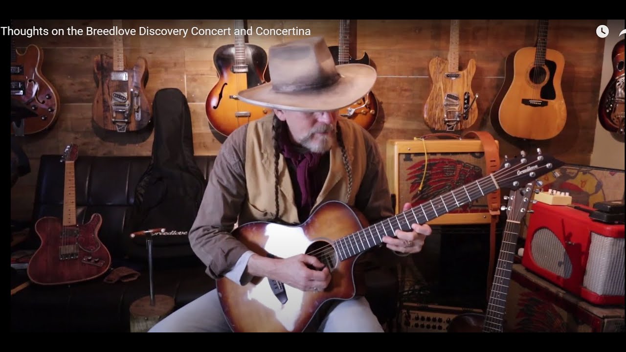 Review on the Breedlove Discovery Concert and Concertina.