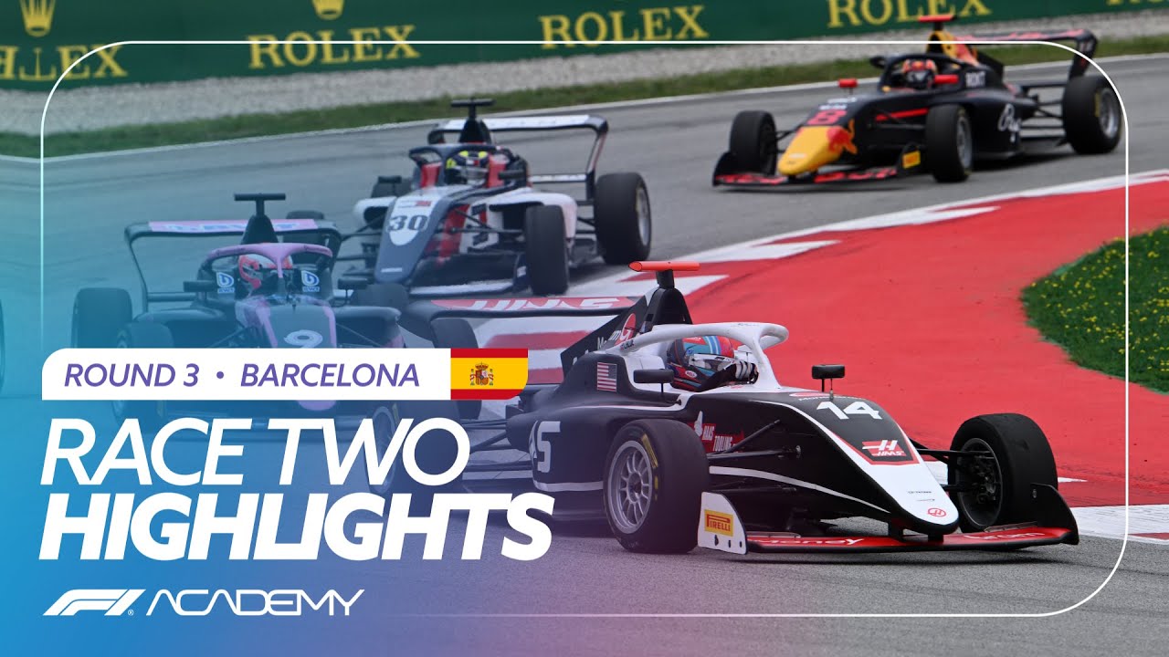 Race Two Highlights | Barcelona 2024 | F1 Academy
