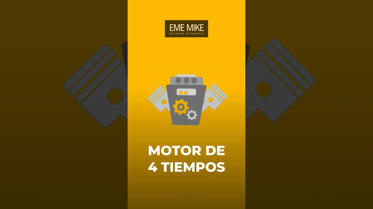 &iquest;C&Oacute;MO FUNCIONA UN MOTOR DE 4 TIEMPOS?