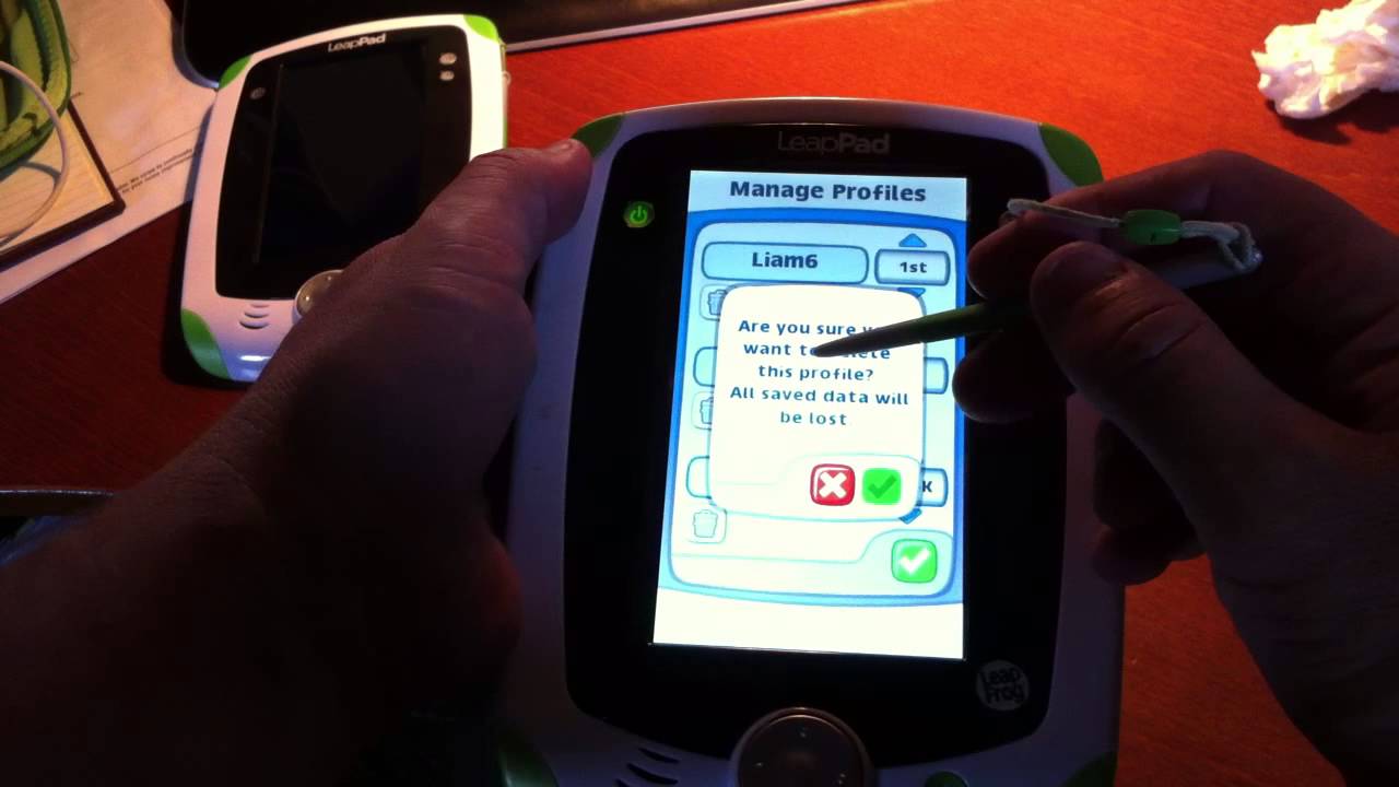 How to edit parent settings on LeapFrog LeapPad