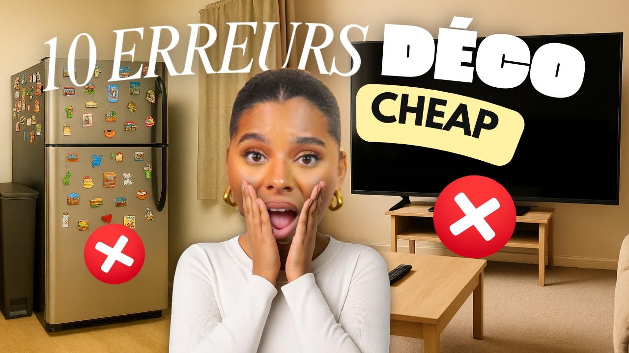 10 ERREURS DÉCO QUI RENDENT TON INTERIEUR CHEAP (Et comment les éviter !)