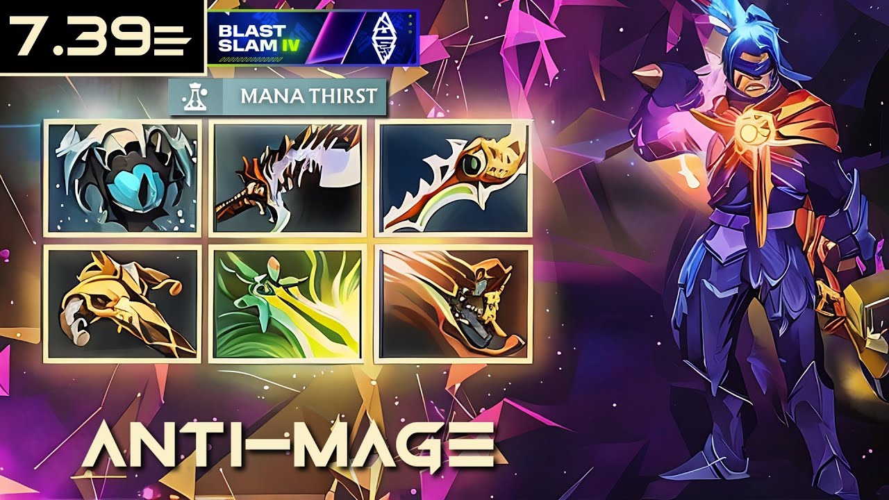 [CARRY] YUMA ANTI-MAGE 7.39e | BLAST Slam IV | #Dota2 #4K