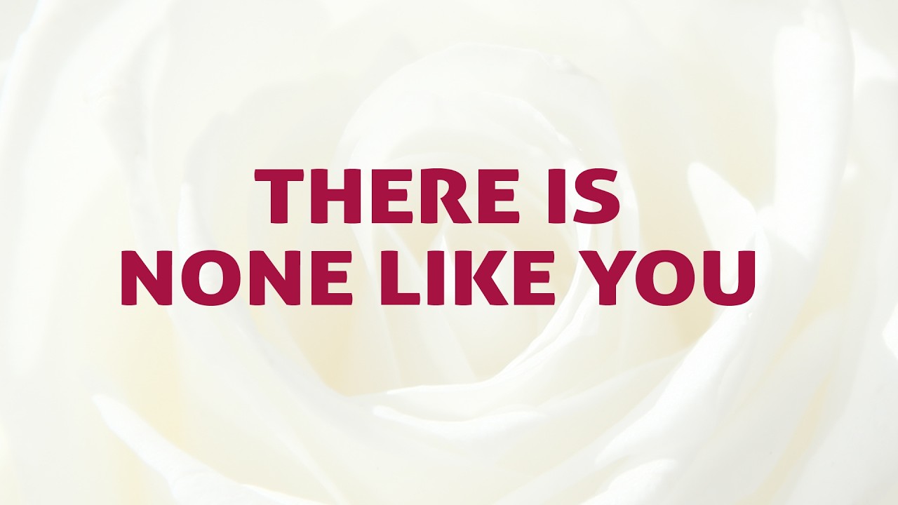 There Is None Like You