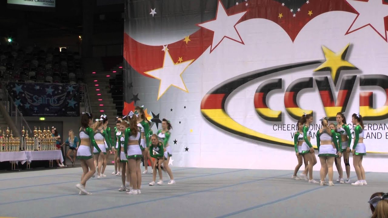 PSC Cheerleader Junior Allgirl Level 4 RM Bonn 2014 Wild Sapphires