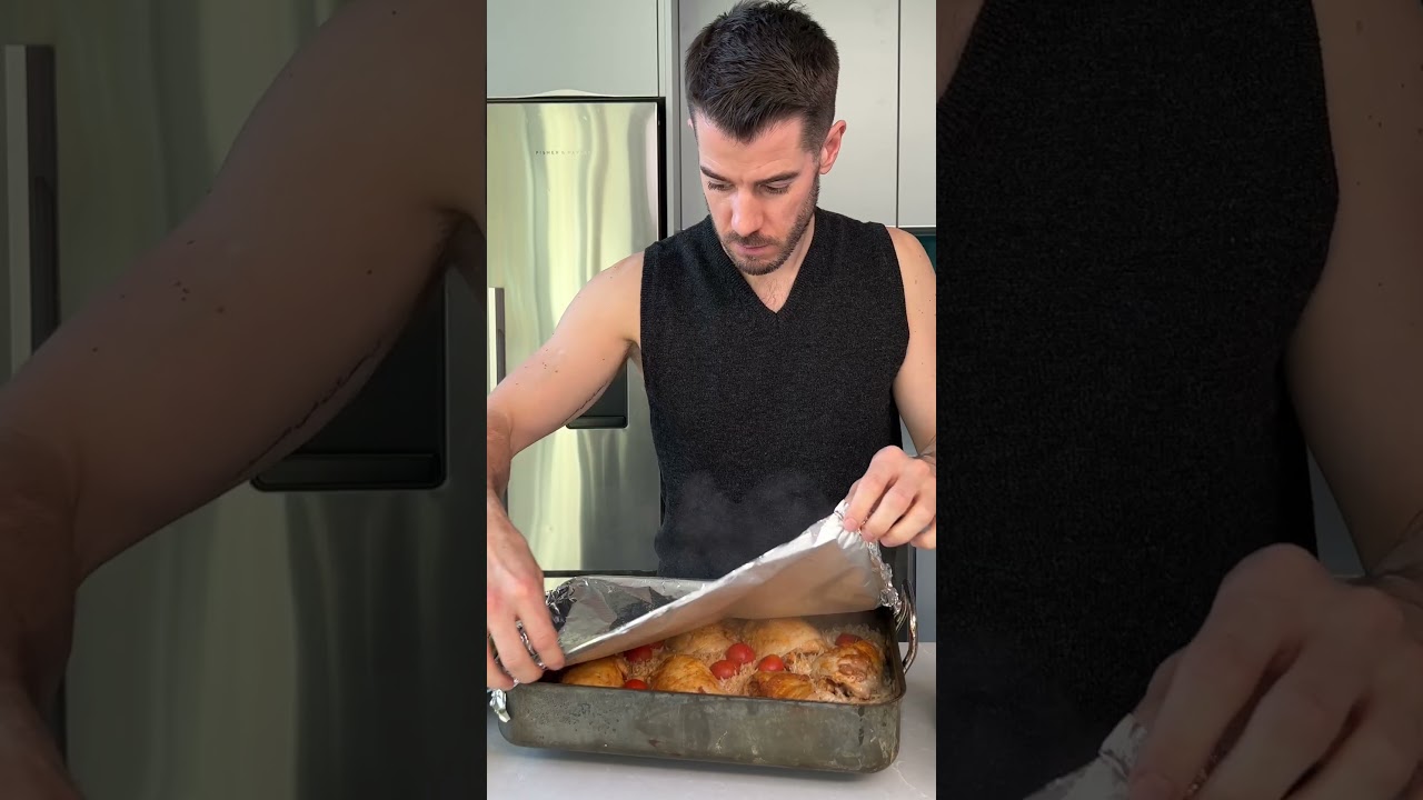 Thai Chicken Rice Traybake Recipe