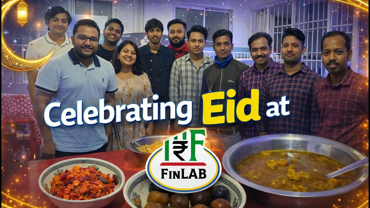 Celebrating Eid at FinLab 🎉 | Food, Fun & Memories