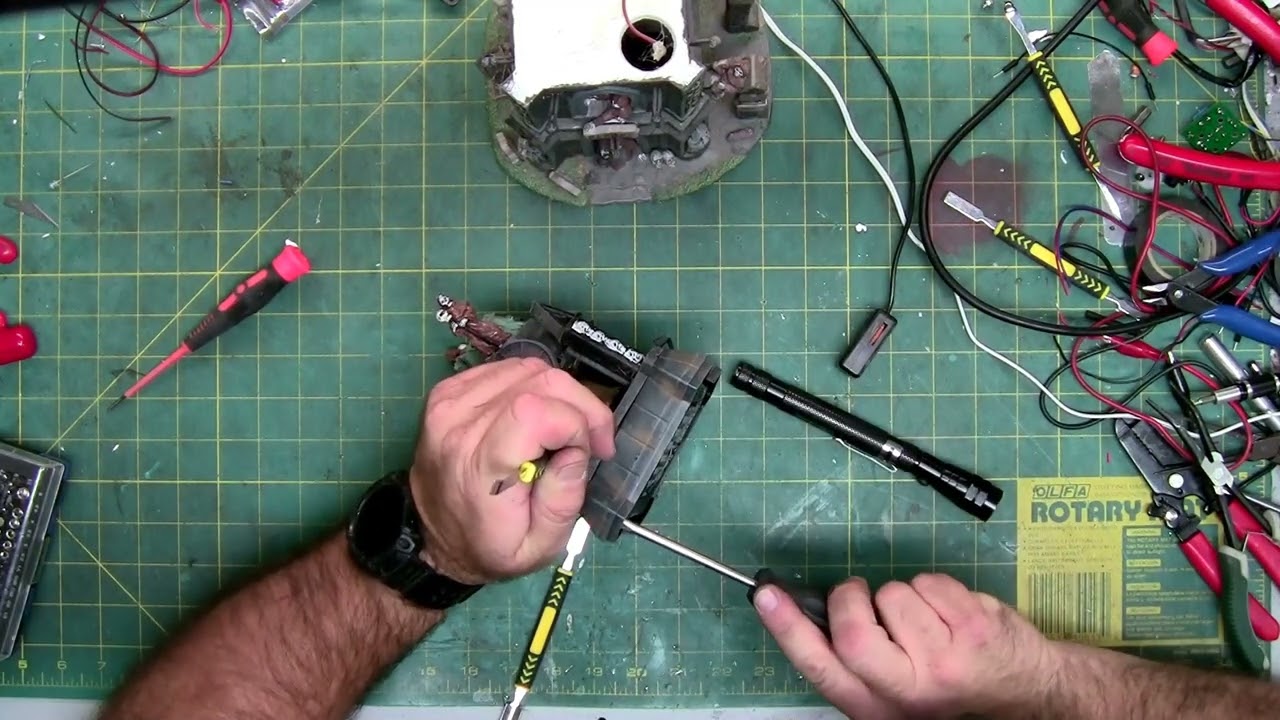 Lemax The Bloody Belfry Disassembly