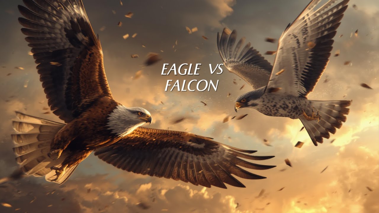 Eagle vs Falcon  Who Is the True King of the Sky