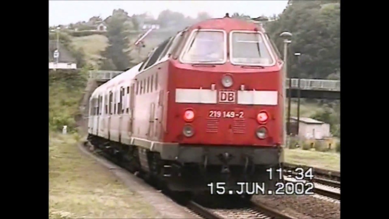 Eisenbahn zwischen Meißen und Nossen - die letzten Einsätze der BR 219 (2/2)