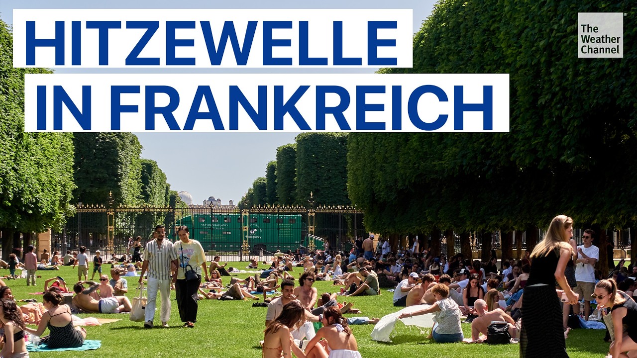 Historische Hitzewelle in Frankreich