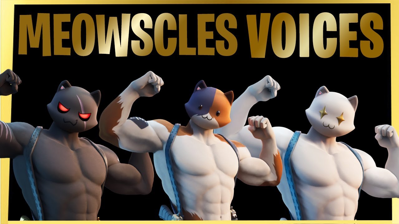 All Meowscles Voices/Voicelines in fortnite chapter 2 Season 2 | Fortnite Henchman Voices