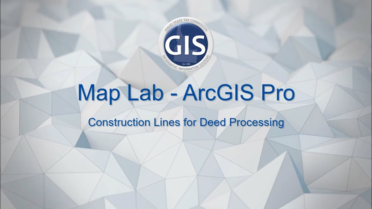 ArcPro - Construction Lines for Deed Processing