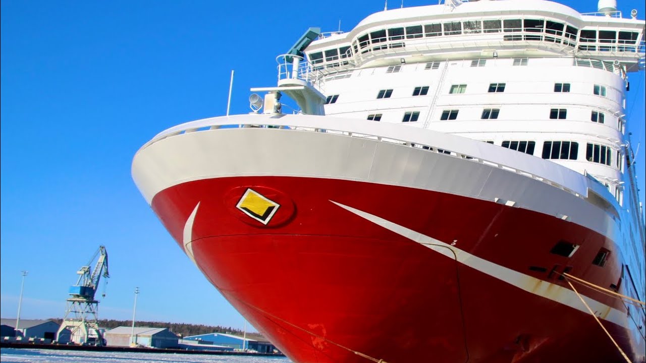 VIKING LINE Amorella’s last journey to Turku Finland [28/2-1/3 2022]