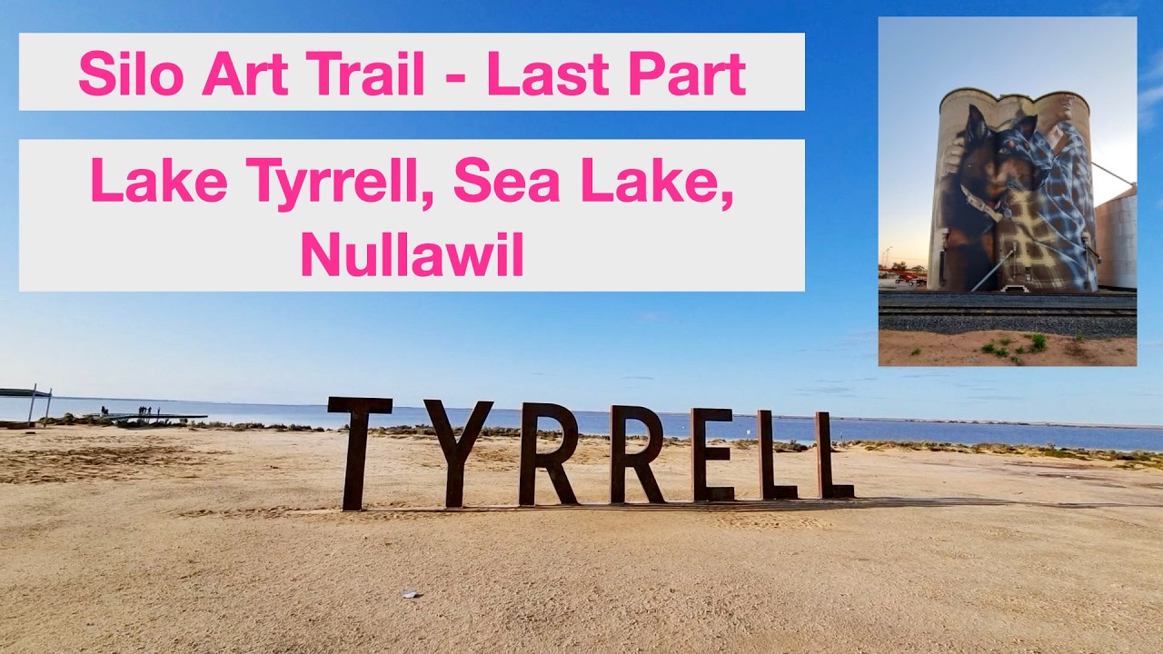 Silo Art Trail Victoria Australia Wimmera-Mallee Silo Art Trip Last Part