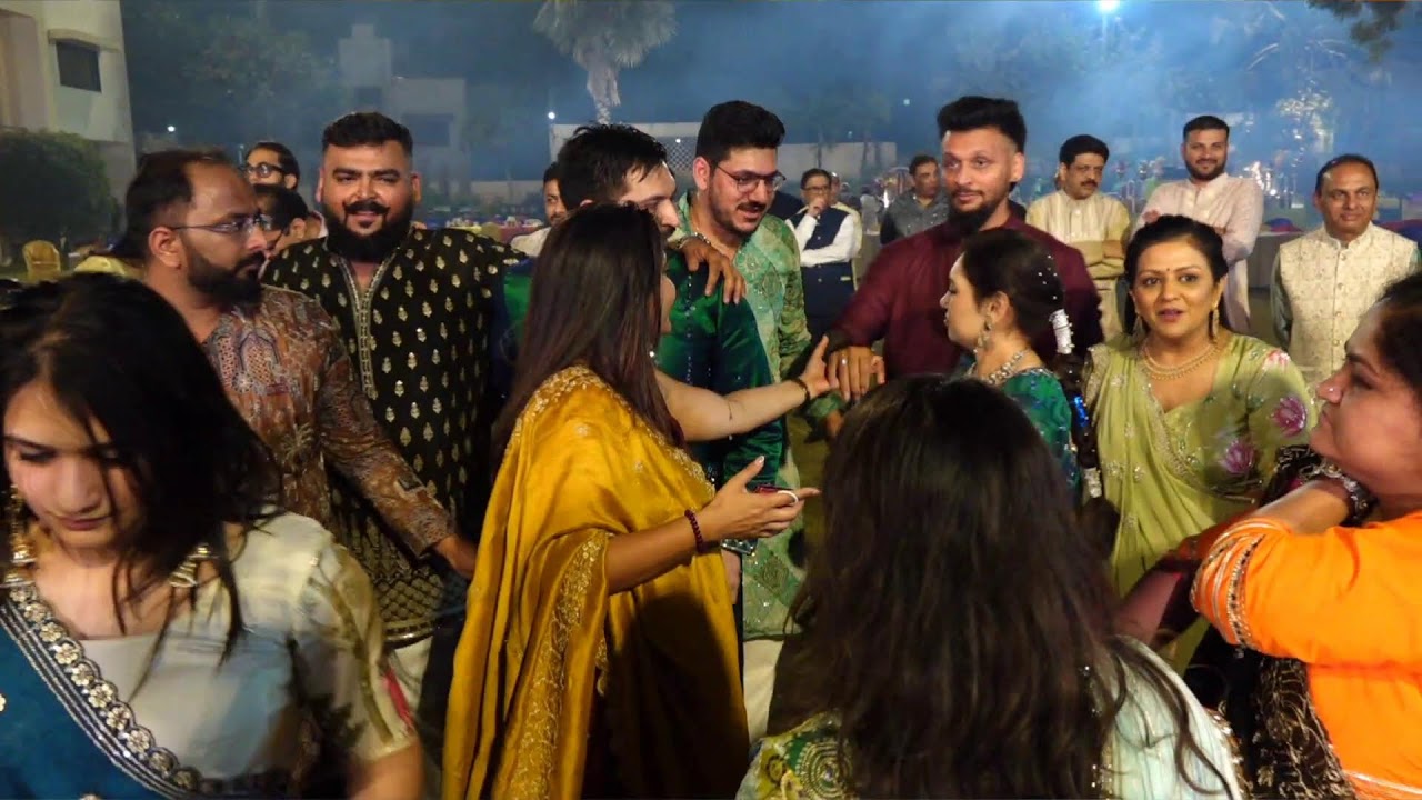 Sangeeta with Sagar - Garba