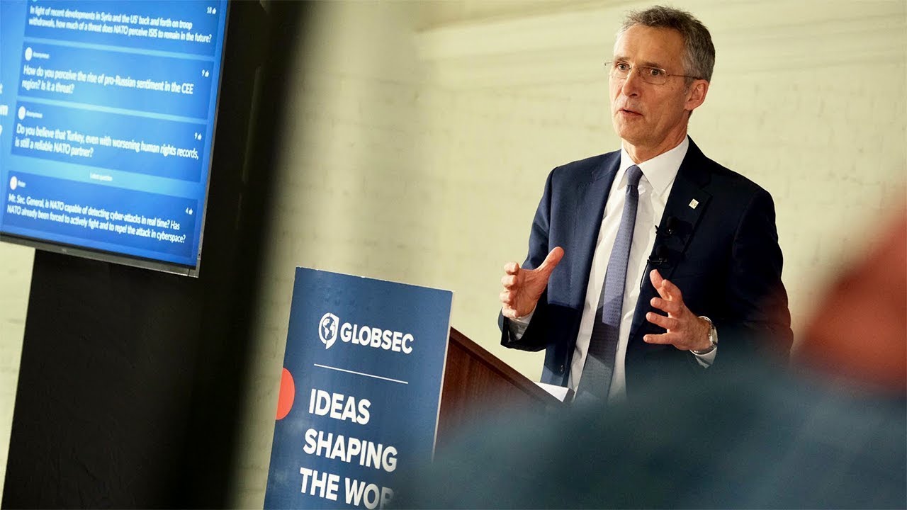 NATO Secretary General speech at GLOBSEC public event, 28 FEB 2019