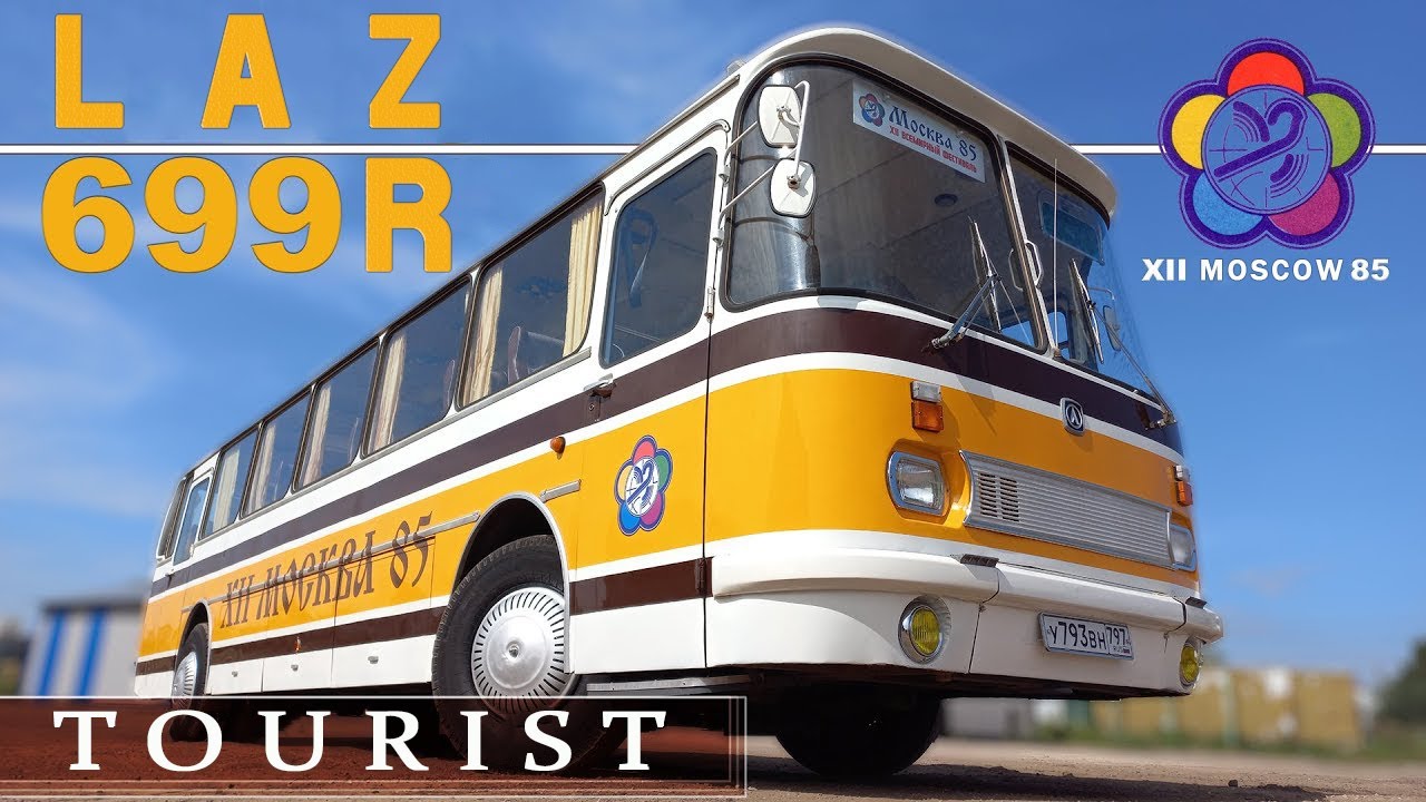 🚌Soviet bus for American - USSR LAZ-699 R 🚍 