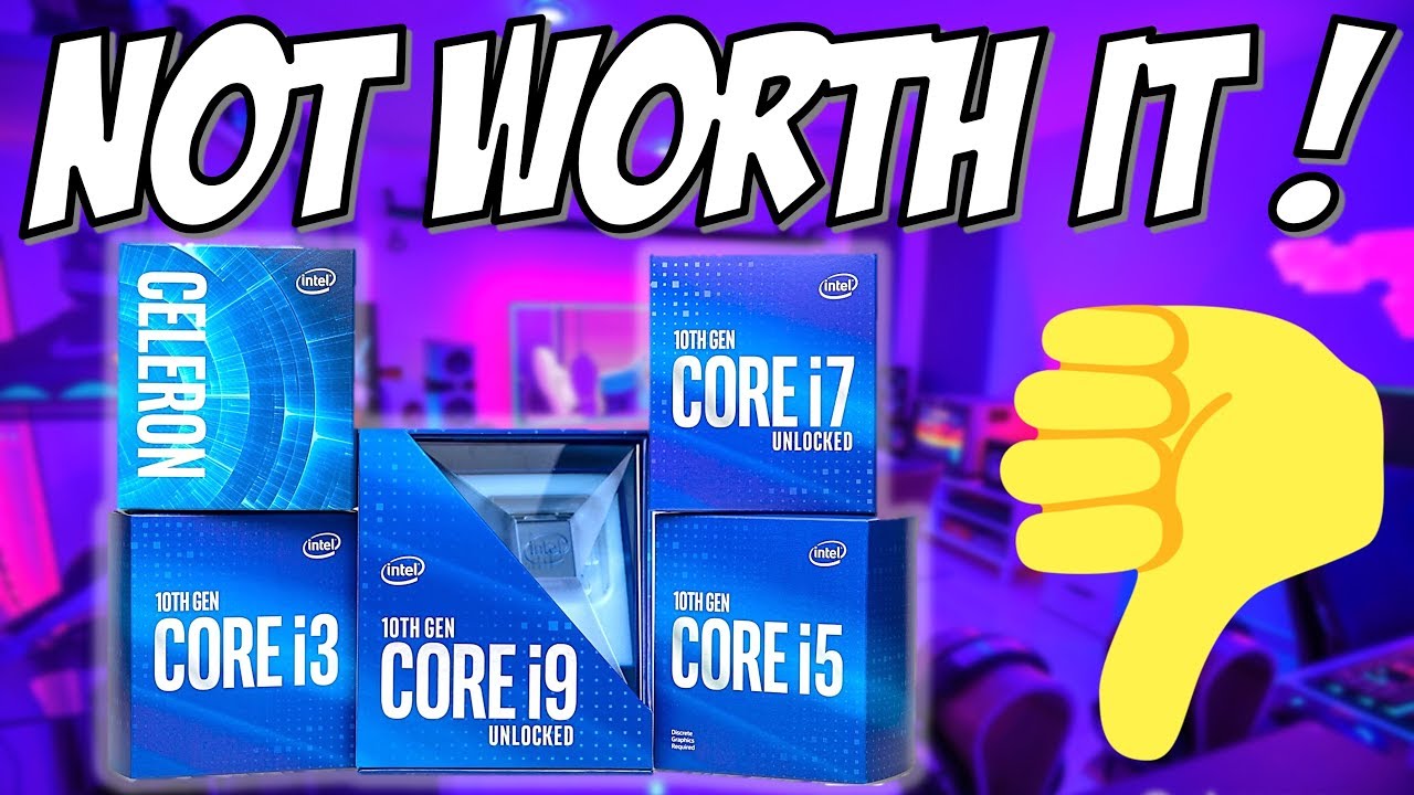 Intels 10900K 10700K & 10600K CPUs are NOT Worth Your MONEY