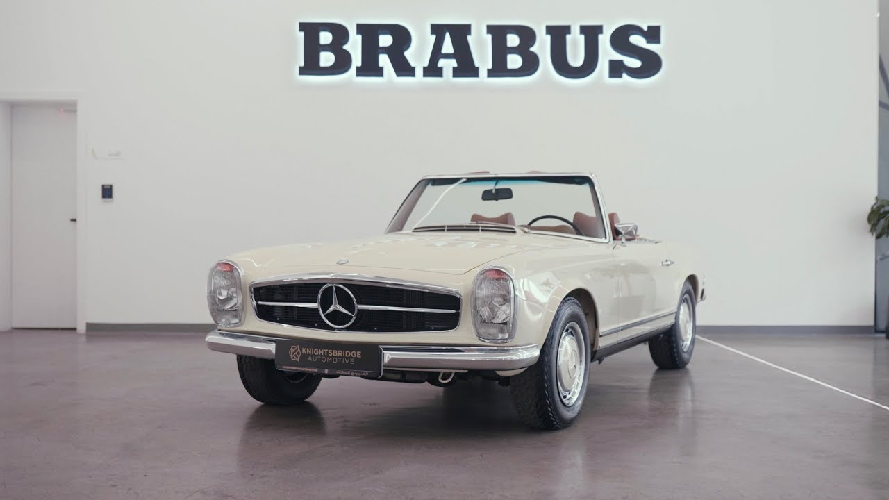 MERCEDES BENZ 280 SL PAGODA - BRABUS 6 STAR RESTORATION