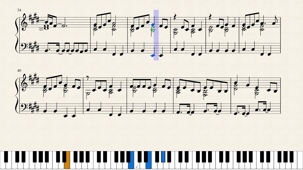 Barbie Girl piano