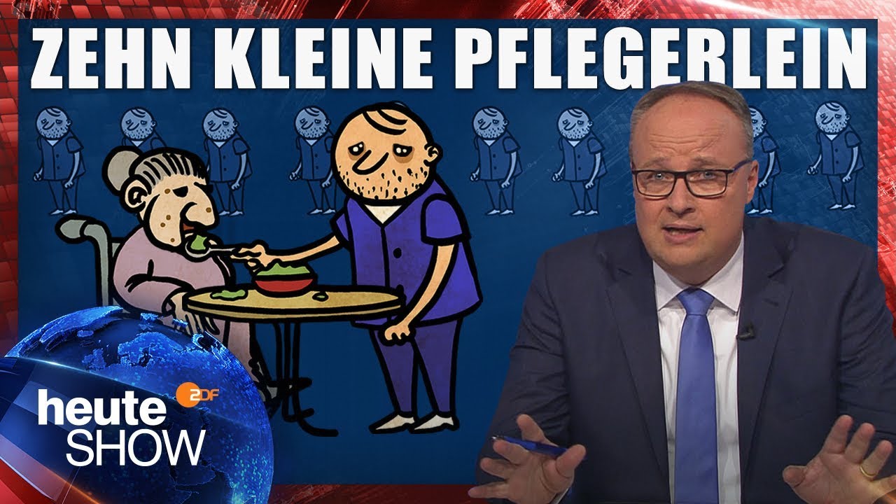 Deutschlands Politiker entdecken den Pflegenotstand | heute-show vom 20.10.2017