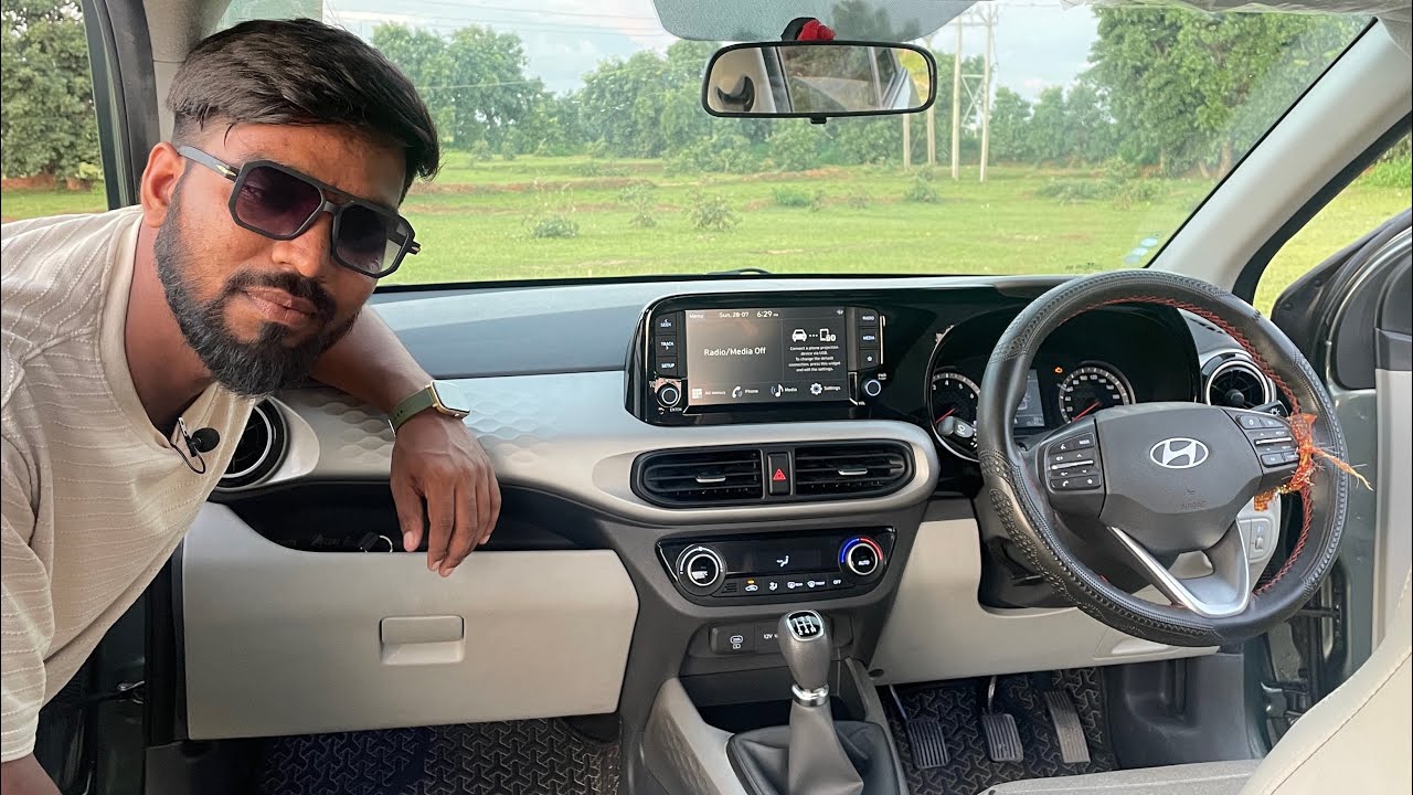 New Hyundai Grand i10 Nios Sportz facelift Interior features & setting WALK-AROUND 2024 Hindi