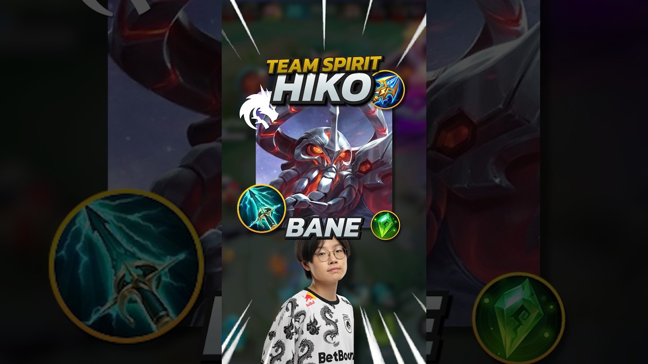 Сборка Team Spirit Hiko Mage Bane! #mobilelegends #mlbb #gaming #mlbbcreator #mlbbnext2025