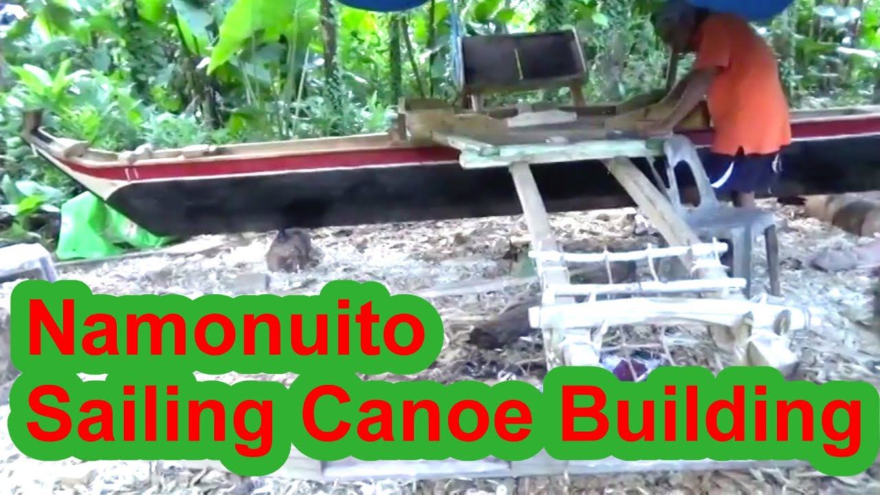Namonuito Sailing Canoe Building, Micronesia