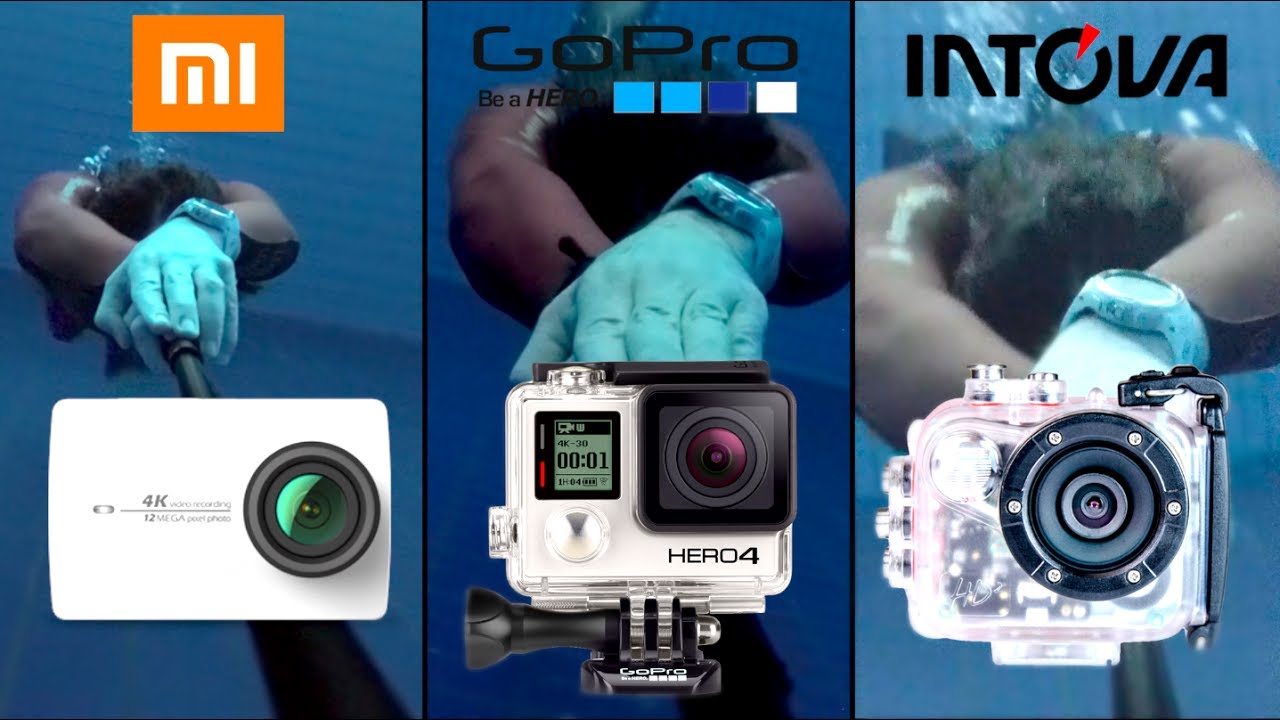 ТЕСТ камер: XIAOMI 4k / GoPro 4 / Intova HD2