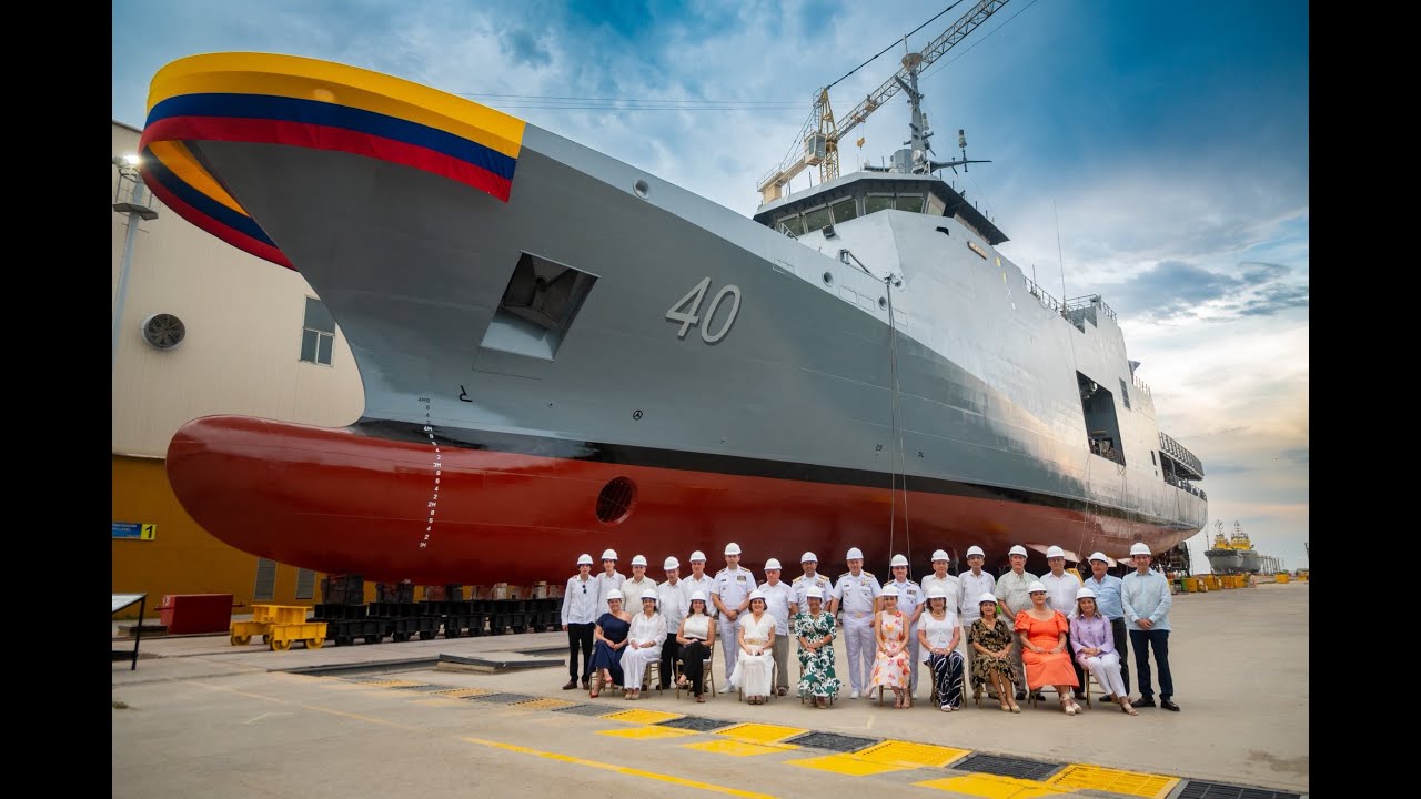 POC:  La Patrullera Oceánica construida en Colombia por Cotecmar que marca un hito en Latinoamérica
