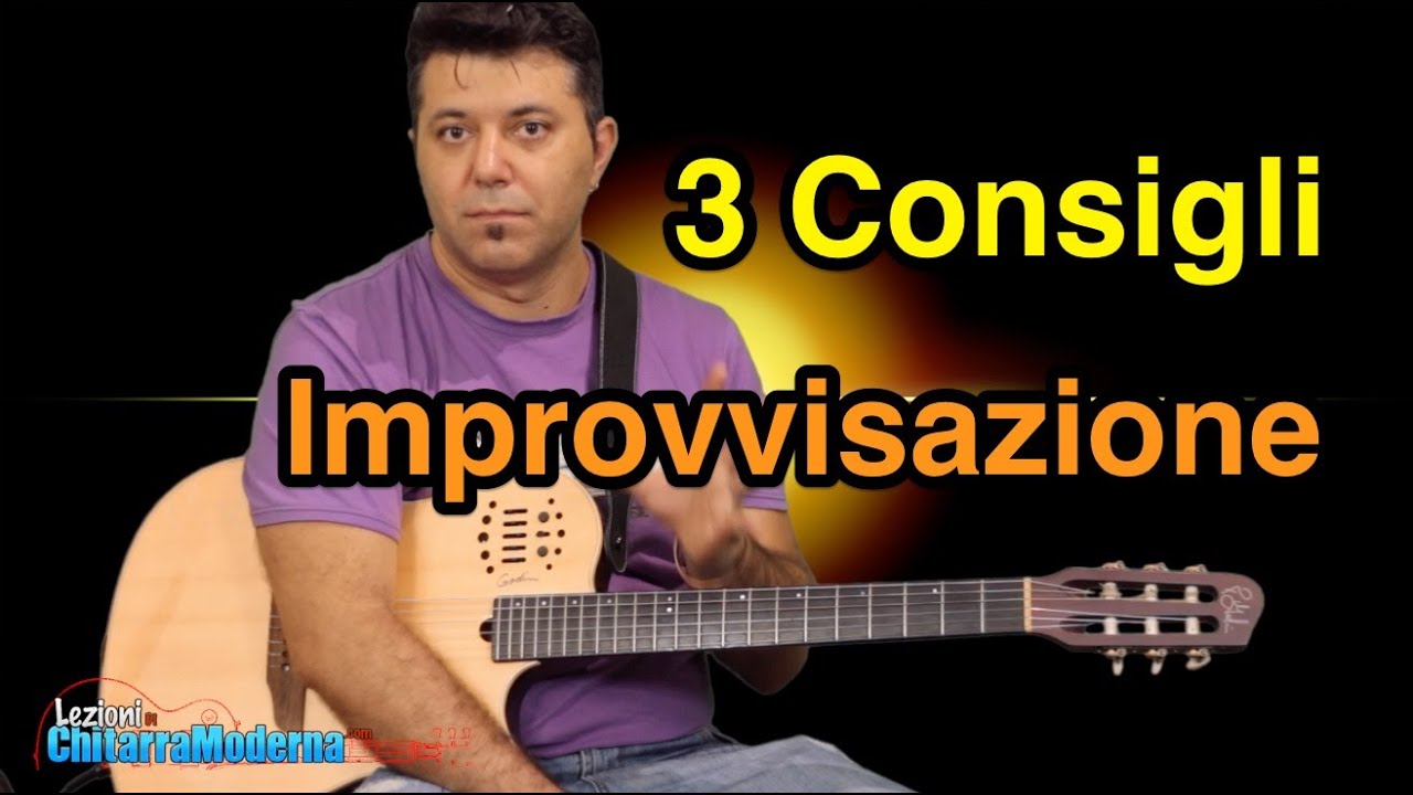 Lezioni Di Chitarra Solista: 3 Consigli Sull'Improvvisazione