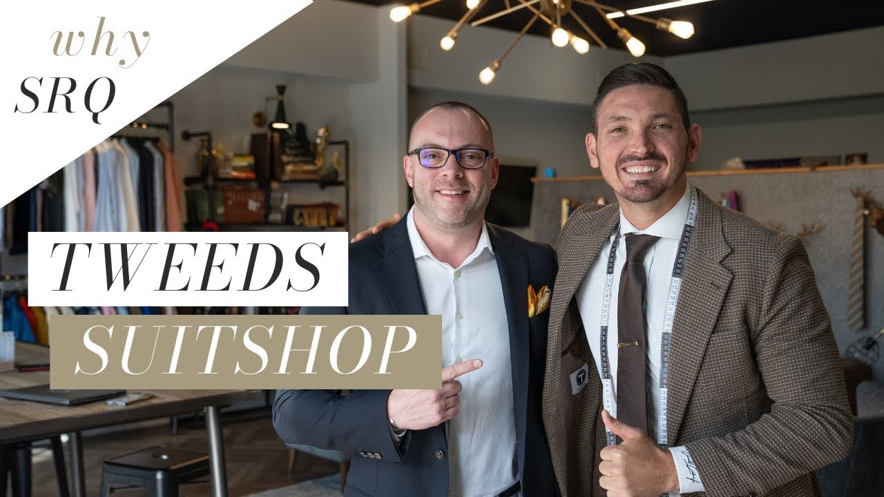 Tweeds suit shop with Donald Carlson | Why Sarasota #6 with Rich Tyson