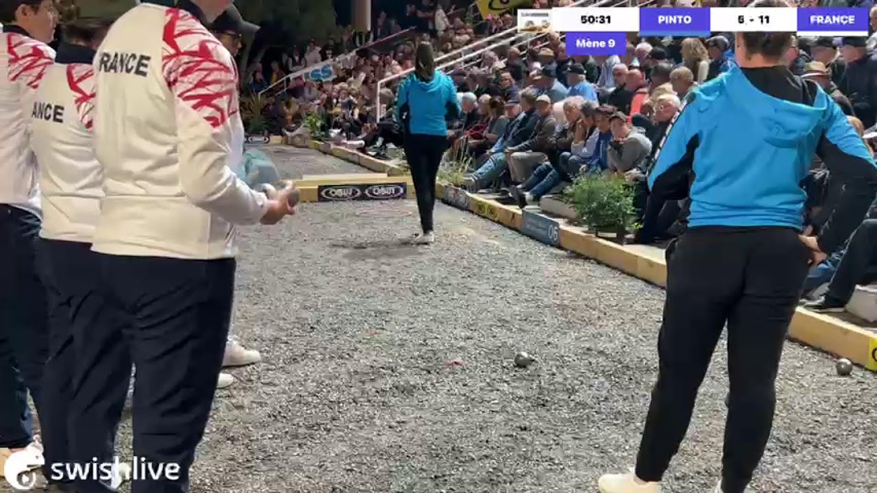 Europetanque Feminin 2023, FINALE, PINTO VS FRANCE