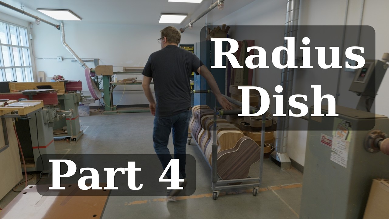 Part 4: Larrivee Guitars factory tour | Matt Larrivee shows us how to radius the back and sides