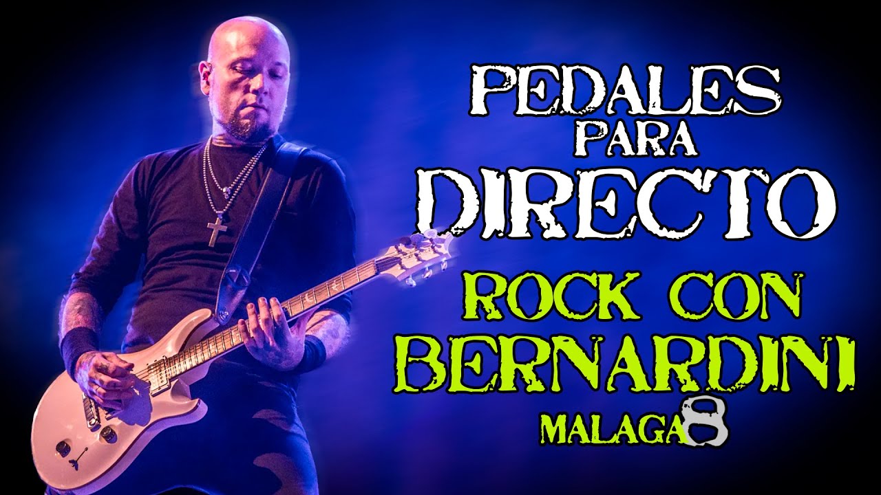 &iquest;Qu&eacute; PEDALES puedes usar EN DIRECTO? I Fuera emulador... VUELVEN LOS PEDALES I #ROCKconBERNARDINI