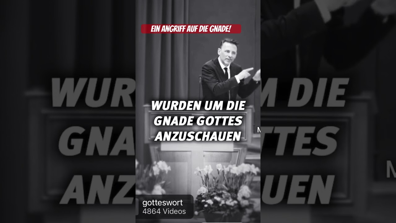 Wenn wir (unbewusst) die Gnade Gottes angreifen&hellip; I Michael Leister