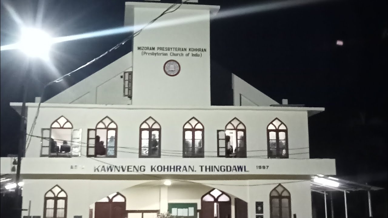 Thingdawl Pastor Bial Hmeichhe Khawmpui Vawi 40 na.Thingdawl Kawnveng Kohhran